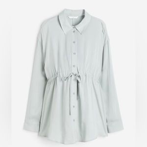 MATERNITY Tie-belt Blouse size M